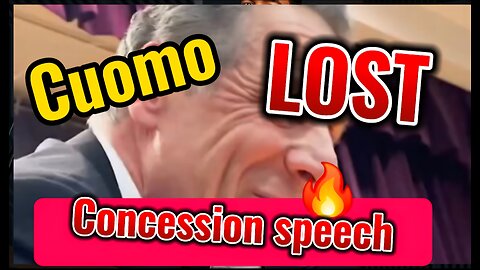 Cuomo CONCESSION SPEECH, OLDER BLACKS & LATINOS still vote against their best interest