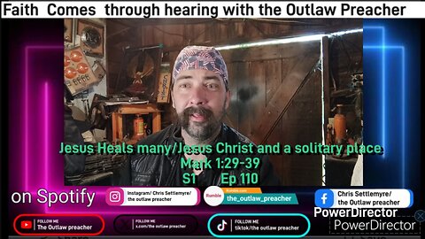 Jesus Heals many/Jesus Christ and a solitary place Mark 1:29-39 S1 Ep 110