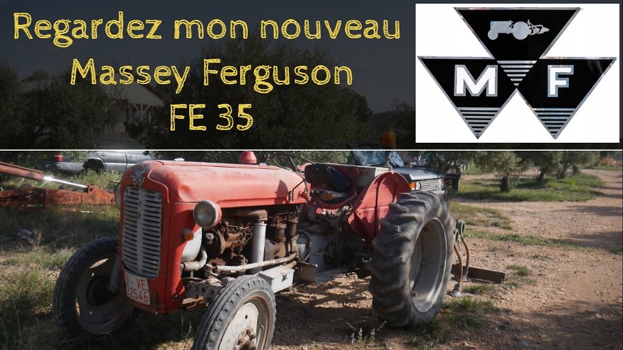 Présentation du tracteur Massey Ferguson FE35 MF35