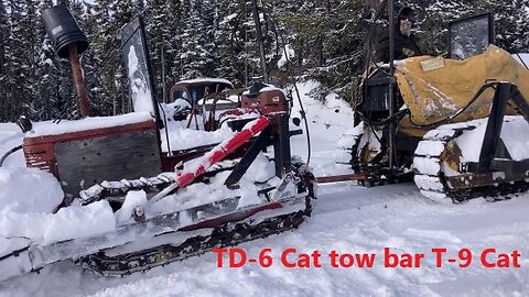 Dragging Out the Tiny D6 from the Snow Bank Mar 15 2025