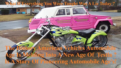 The History Of American Vehicles Automobile Age Is Melding Into A New Age Of Electronics Testla