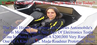 The History Of American Vehicles Automobile Age Is Melding Into A New Age Of Electronics Testla