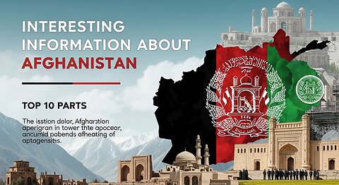 Discover Afghanistan: Top 10 Things Maybe You Didn’t Know