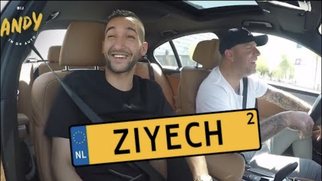 Hakim Ziyech bij Andy deel2 2018