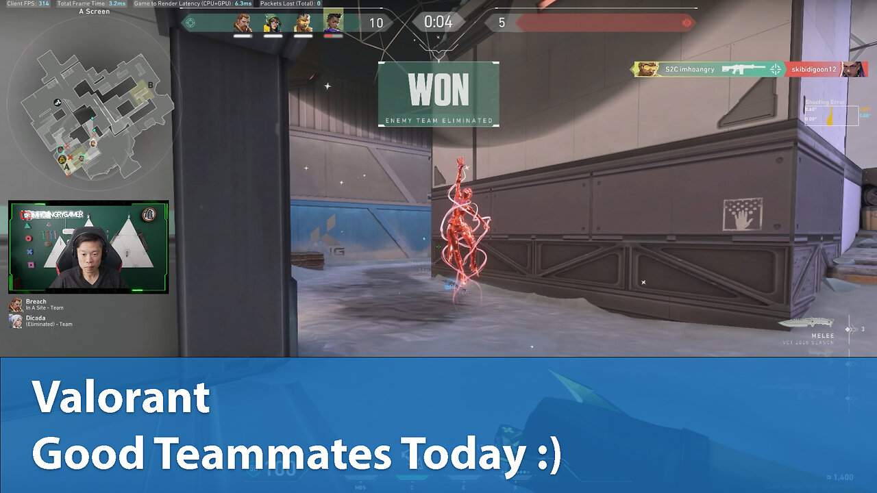 Good Teammates Today :) | Competitive 2W-0L-1D | Valorant