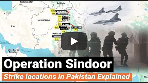 Operation Sindoor - Strike locations in Pakistan Explained & Analyzed | India Pakistan Tensions