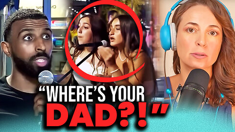 @MyronGainesX CONFRONTED By 15-Year-Old Feminists-In-Training! —"Where's Your DAD?!"