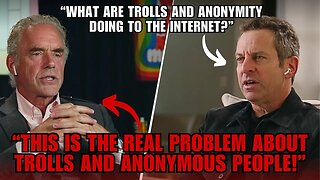 'Psychopaths, Predators And Parasites' - Jordan Peterson On Trolls And Anonymous People