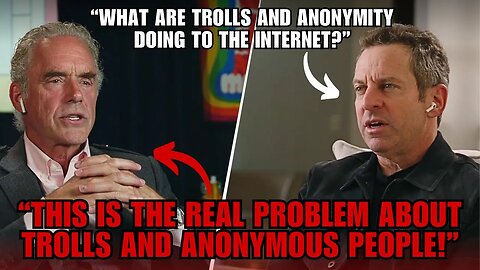 'Psychopaths, Predators And Parasites' - Jordan Peterson On Trolls And Anonymous People