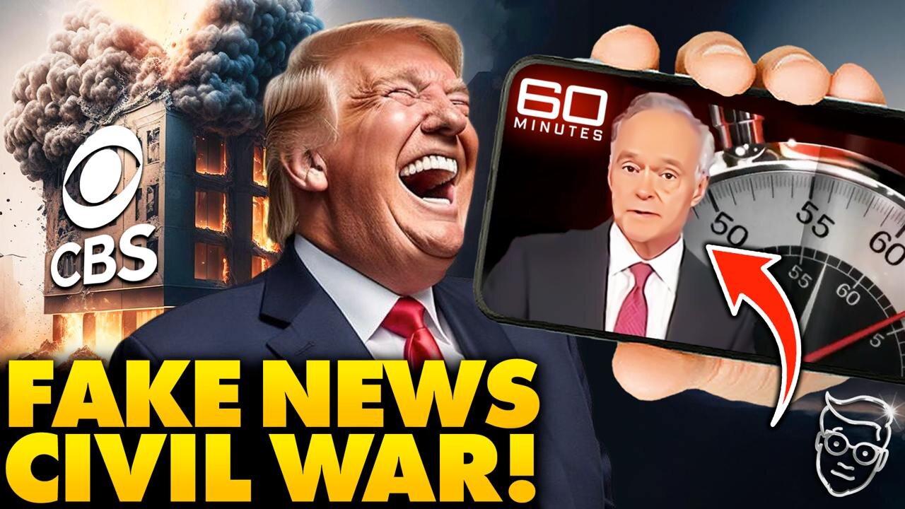 60 Minutes Host 'Goes Rogue' In Live On-Air Trump Tantrum After $10B Lawsuit, ATTACKS Own Network