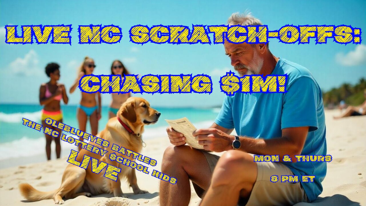 Thursday Throwdown! Live NC Lottery Scratching