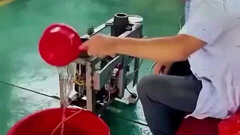 The stove that burns water...