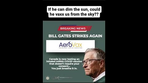🚨🌎 AeroVax is a mRNA Vaccine thats not injected it’s inhaled through the air ‼️