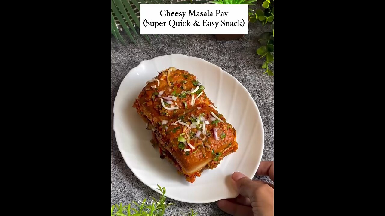 #cheese masala paw
