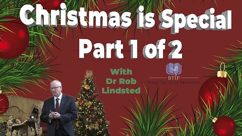 (Episode 38) Christmas is Special Part 1 of 2 with Dr Rob Lindsted