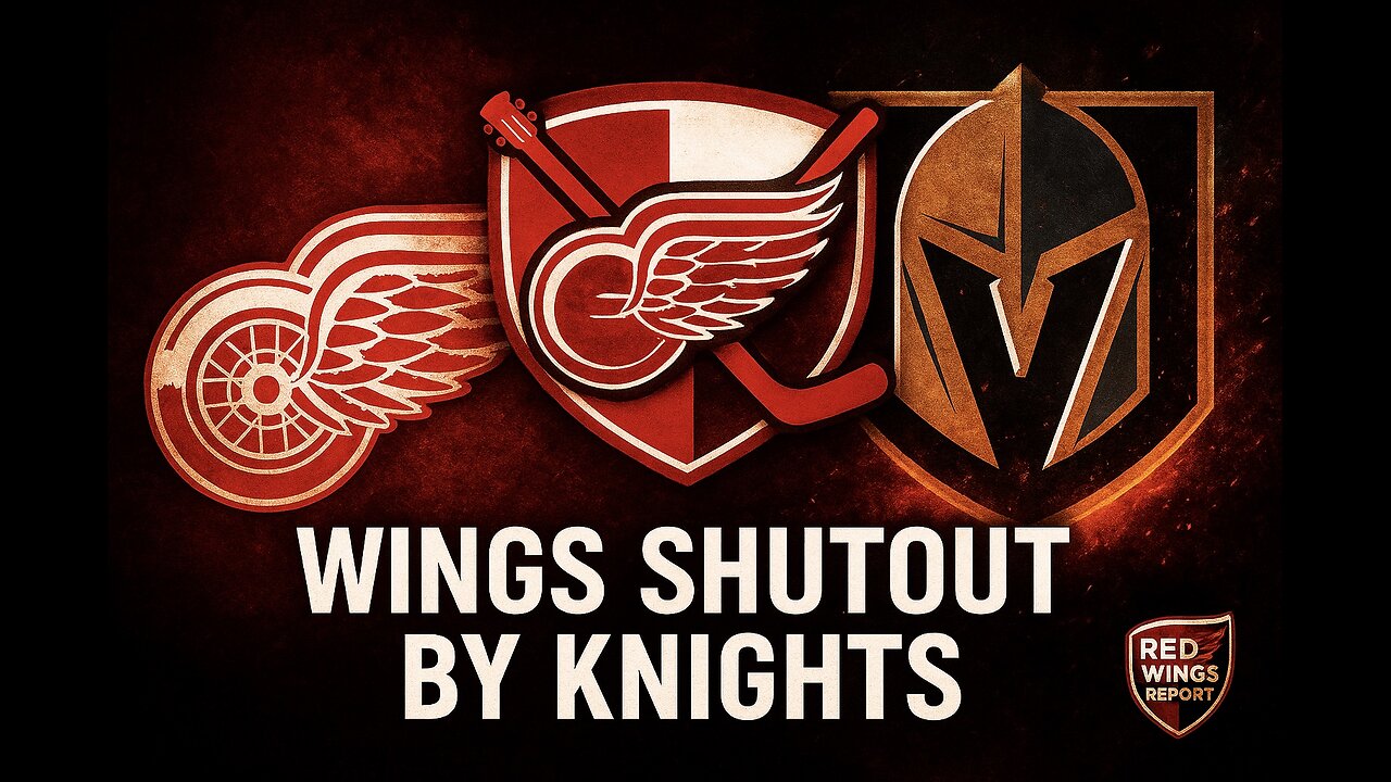 RED WINGS SHUT DOWN BY KNIGHTS - 7 MINUTE WINGS