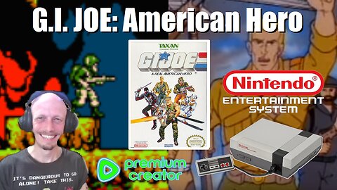 G.I. JOE Real American Hero (NES): Run and Gun down the Evil Empire to Save the Day [Premium]