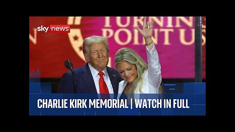 Charlie Kirk Memorial Service in Full | Trump, Erika Kirk, JD Vance, Tucker Carlson & More