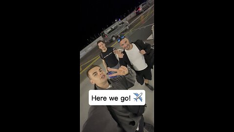 Here we go! ✈️