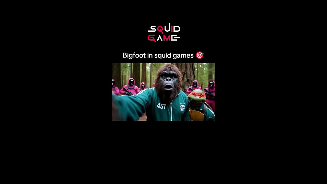 Bigfoot in squid games