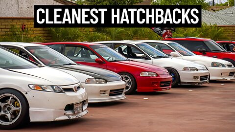 Cleanest Honda Hatchbacks at HatchAttack Meet!