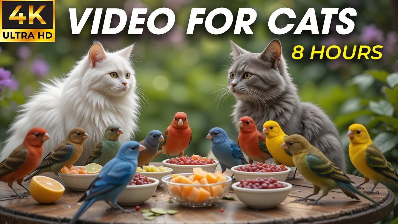 Video For Cats: Birds, Squirrels, and Leaves – Perfect Videos for Cats to Watch