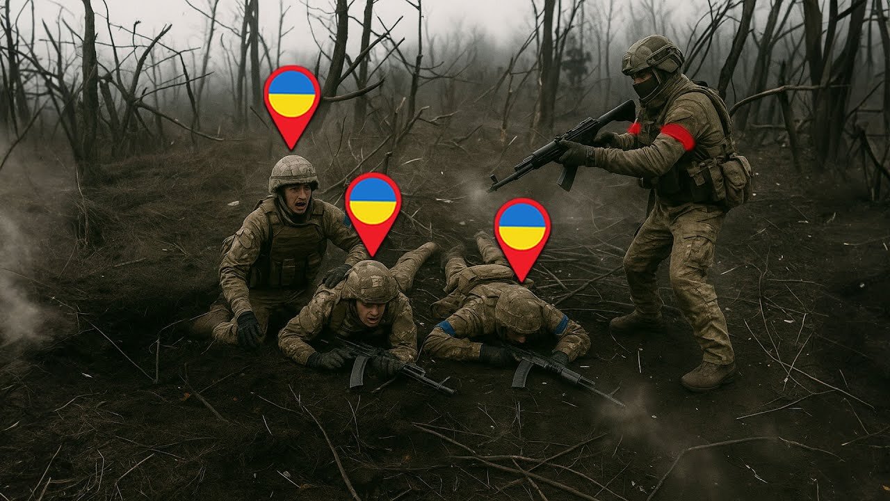Russian Forces Raid Mercenary Trenches in Fierce Close-Combat Assault