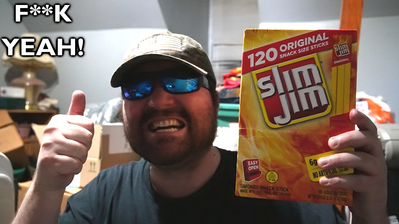 Billy Bob’s MEGA Slim Jim Review - 120 Snacks Of PURE MEAT!