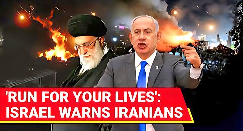 ‘Evacuate NOW’: Netanyahu Addresses Iranians Directly Hours After Iran’s Mega Assault On Tel Aviv