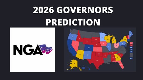 2026 Governors Prediction (Late Winter/Early Spring 2025)