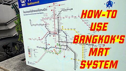 Ray Roams | How-To Use Bangkok's MRT System | Bangkok | Thailand 🇹🇭
