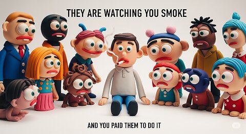 They Are Watching You Smoke — And You Paid Them to Do It