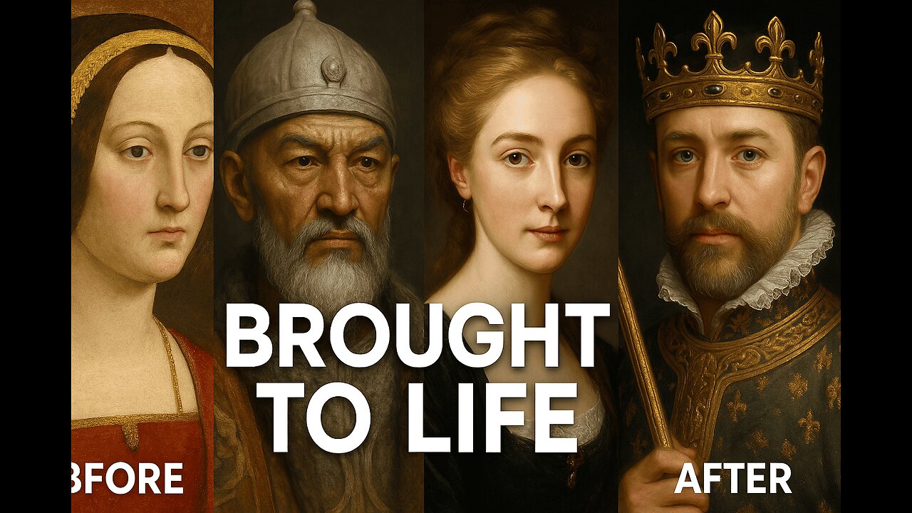 ⚡ Reviving History with AI | #history