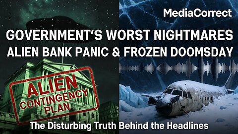 ALIEN BANK PANIC & Frozen Doomsday: The Government's Worst Nightmares