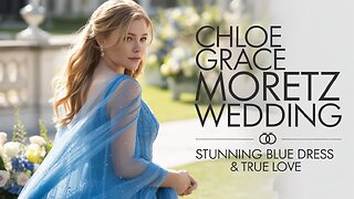 Chloe Grace Moretz Marries Kate Harrison | Stunning Blue Wedding Dress Reveal