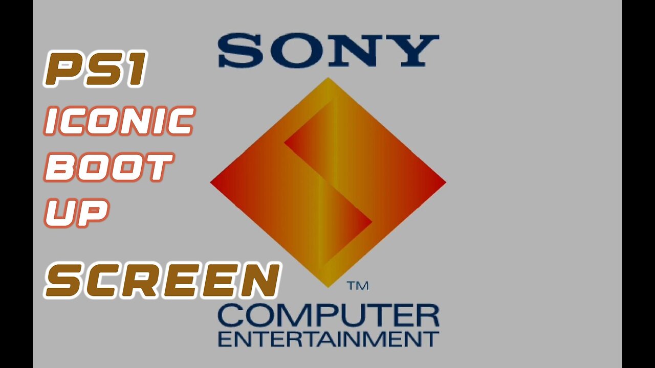 PS1 Intro - Iconic Playstation 1 Boot Sequence 1