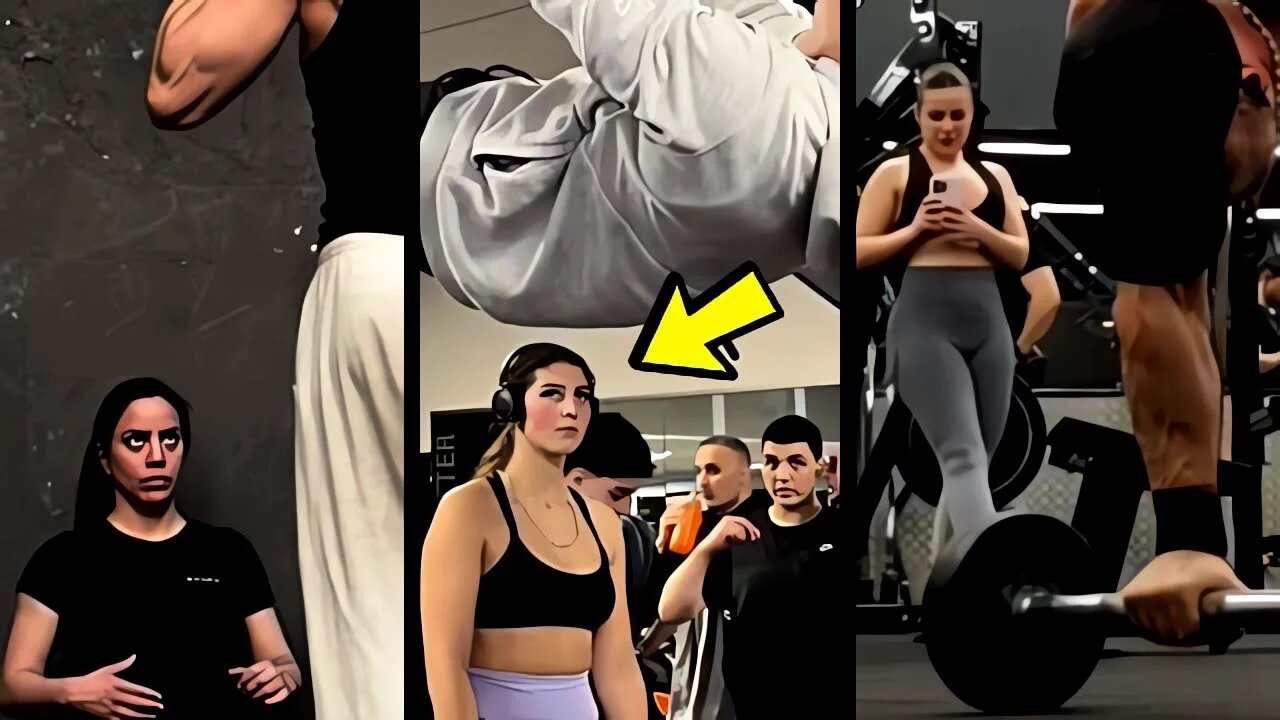 🔥Scaring People in The Gym With Calisthenics #89
