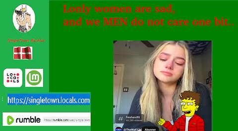 women are freaking out, men do not care Anymore for ANY THING:::