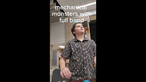 mechanical monsters with full band