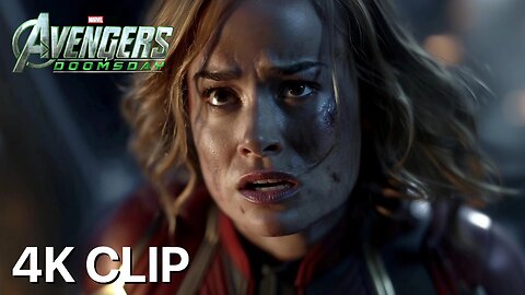 The Death of Captain Marvel Scene | Avengers: Doomsday | 4K Clip