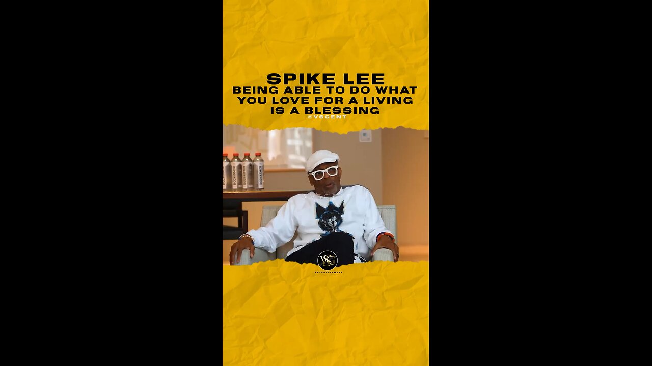 @officialspikelee Being able to do what you love for a living is a blessing