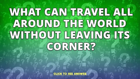 Do you know the answer to this riddle?