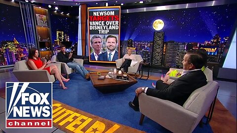 ‘Gutfeld!’: Newsom targets Vance