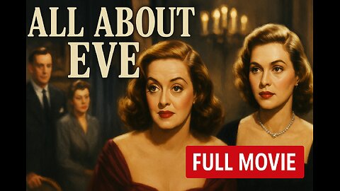 All About Eve (1950) | Full Movie | Bette Davis & Anne Baxter | Classic Drama