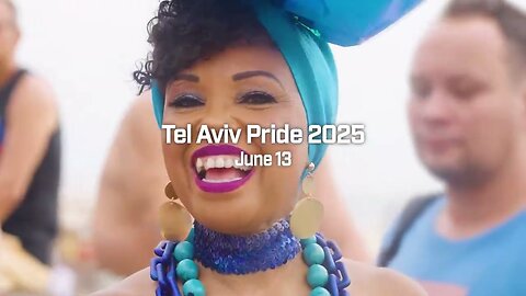 il trailer della parata sodomita LGBTQ di Tel Aviv nello stato sionista d'Israele che si svolgerà il 13 giugno 2025 con immagini di parate sodomite fatte dall'IA nelle città musulmane tra cui Teheran in Iran,Damasco in Siria e Baghdad in Iraq