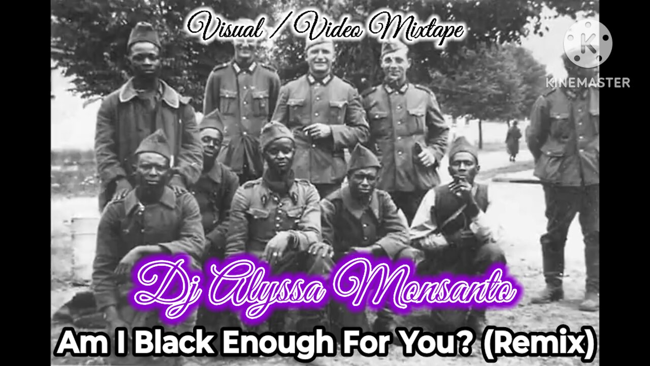 Dj Alyssa Monsanto - Am I Black Enough For You? (Remix) Schoolly D (Black Nazi Edition) (Video)