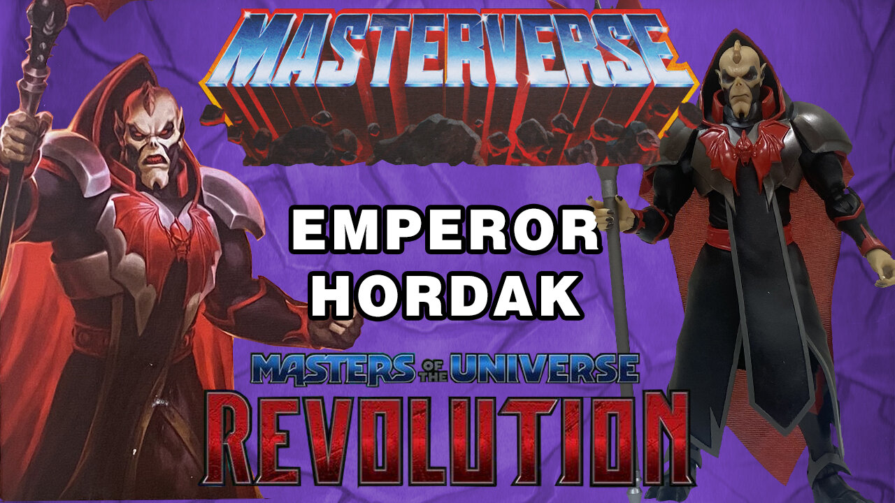 Emperor Hordak - Masterverse - Revolution - Unboxing & Review