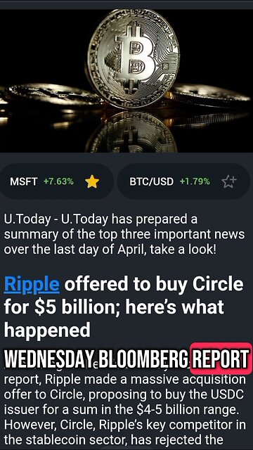 RIPPLE (XRP) AND CIRCLE (USDC)