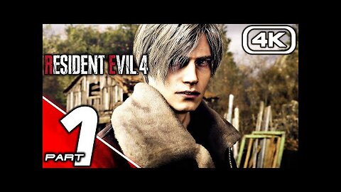 RESIDENT EVIL 4 REMAKE Gameplay Walkthrough Part 1 FULL DEMO (4K 60FPS RAY TRACING) No Commentary