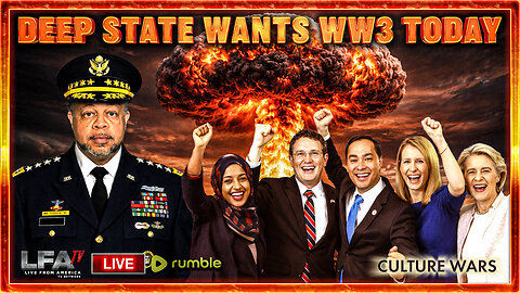 DEEP STATE WANTS WORLD WAR 3 TODAY | CULTURE WARS 12.18.25 2PM